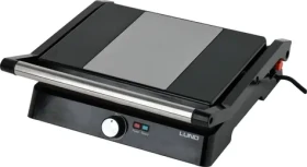Lund Kontaktný gril 3 v 1 čierna / Kontaktný gril / 2000 W / rozklad 180 ° / plocha 29x23 cm (TO-67451)