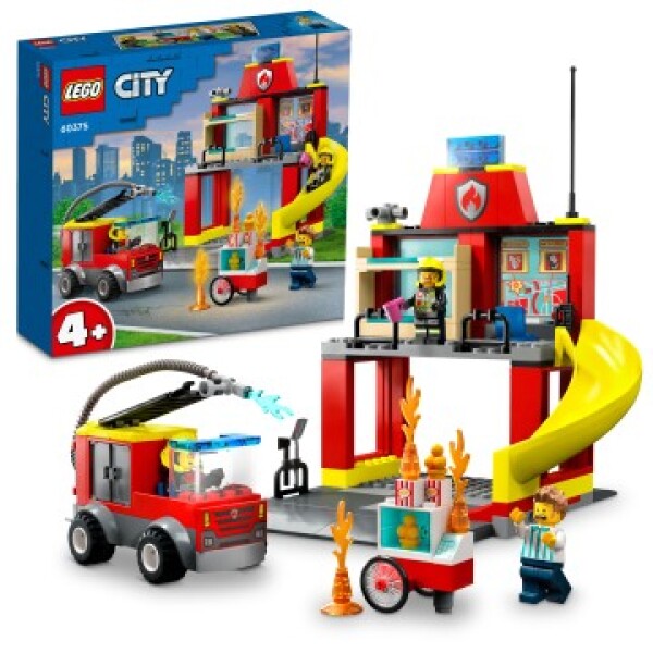 LEGO® City 60375 Hasičská stanica auto