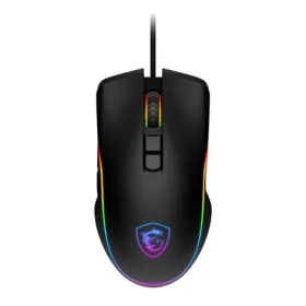 MSI Forge GM300 čierna / Herná optická myš / 7200 DPI / 7 tlačidiel / USB / RGB (S12-0402300-HH9)