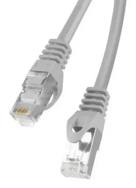 Lanberg PCF6-10CC-0100-S šedá / Patch kábel / FTP / Cat6 / 1 m (PCF6-10CC-0100-S)
