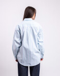 Carhartt WIP W' L/S Royce Shirt Royce Stripe, Icaria/White XS