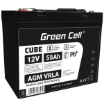 Green Cell bezúdržbová batéria AGM VRLA 12V 55Ah / pre kosačky | lode | invalidné vozíky a kolobežky (AGM49)