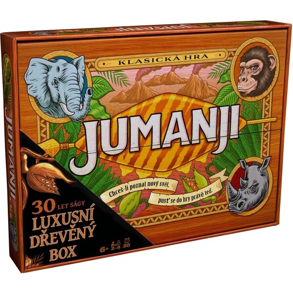 Spin Master Spoločenská hra Jumanji drevená edícia CZ verzia