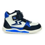 Beppi Casual boot white/navy celoročné členkové barefoot topánky 28 EUR