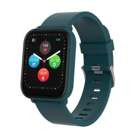 Canyon Easy SW-54 zelená / Chytré hodinky / 1.7 "IPS / snímač tepu / BT 4.0 / IP68 / Canyon Life / Android a iOS (CNS-SW54BG)