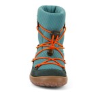 Chlapčenské zimné barefoot topánky TEX TRACK WOOL Petroleum G3160251-3 - 34