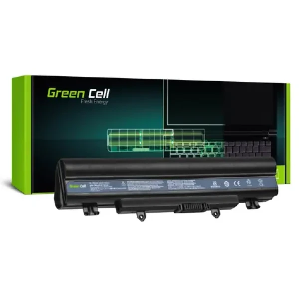 Green Cell batéria pre Acer Aspire E14 E15 E5-511 E5-521 E5-551 E5-571 (bottom) / 11.1V / 4400mAh (AC44D)