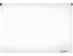 KARTON P+P Opaline A5 číra / Dosky / Zip zatváranie / PP / Transparentné (2-406)