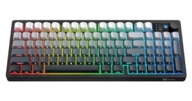 ONIKUMA MT902 čiernobiely prechod / Herná klávesnica / bezdrôtová / 2,4 GHz / RGB / membránová (MT902 2,4G (gradient)