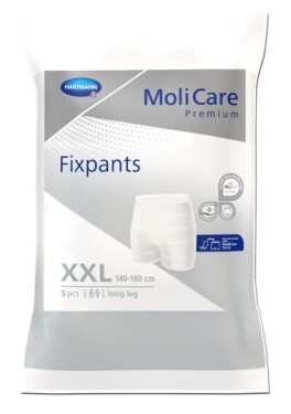 MOLICARE Premium fixpants long leg XXL 5 kusov