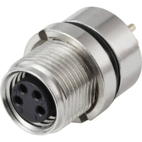 TRU COMPONENTS Vestavná zásuvka pre čidlo/aktuátor, TC-13751888, piny: 4, 1 ks; TC-13751888