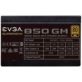 EVGA SuperNOVA 850 GM 850W (123-GM-0850-X2)