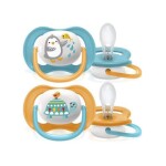 Philips AVENT Cumlík Ultra air zvieratko 6-18m chlapec 2 ks