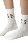 Dámské ponožky 017 model 17207633 - Steven Barva: ecru, Velikost: 38-40