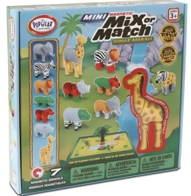 MALBLO Magnetky Magnetic Mini Zvieratá z džungle