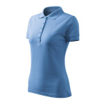 Dámske tričko Pique Polo Free (modré) 2XL