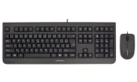 Cherry / drôtový set klávesnice a myši DC 2000 / USB / CZ + SK / čierna (JD-0800CS-2)