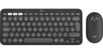 Logitech Pebble 2 Combo tonal Graphite / Bezdrôtová sada klávesnice a myši / Bluetooth LE / US medzinárodná (920-012239)