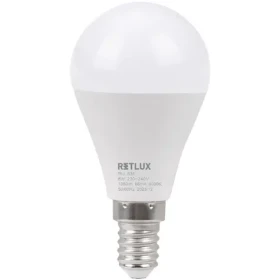 Retlux RLL 636 G45 E14 mini Globe 8W / 1080 lm / 4000K - studená biela / D (8590669362585)