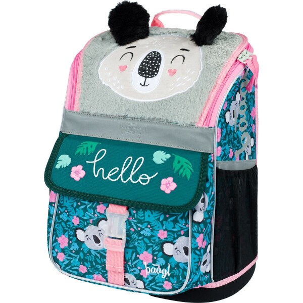 BAAGL Školská aktovka Zippy Baby Koala / 18 l / vhodná od 1. triedy ZŠ (A-32107)