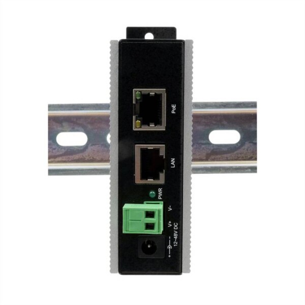 Exsys EXSYS EX-6007PoE-WT PoE Gigabit Injektor PoE injektor; EX-6007PoE-WT