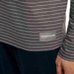 Pánske pyžamo 43455 Nová šedá - HENDERSON šedá L