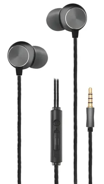 2GO Deluxe čierna, antracitová / Slúchadlá / Do uší / Mikrofón / Jack 3,5 mm (795967)