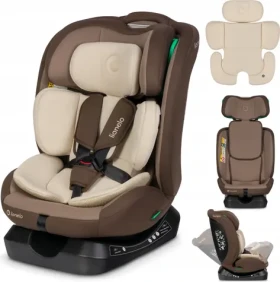 Lionelo Autosedačka Aart i-Size Beige Chocolate / 40-150 cm / ECE R129 / 3v1 (LO-AART I-SIZE BEIGE CHOCOLATE)