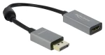 DeLock 66436 čierna / Adaptér / DisplayPort 1.4 (M) - HDMI (F) / 4K 60 Hz / aktívny / HDR (66436)
