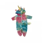 PLEJO Overal pre bábiku jednorožec 40 - 43 cm