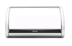 Brabantia Roll Top Chlebník stredná veľkosť strieborná / lesklá oceľ / 31.6 x 17.3 x 26.5 cm (339585)