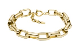 Fossil Masívny pozlátený náramok Archival Core JOF00972710