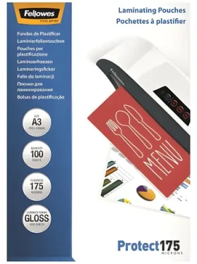 Fellowes Laminovacia fólia A3 lesklá 175 mic / Laminovacia fólia / 100 ks (5308803)