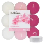 Bolsius Scented Tealights Orchid 4h Čajová sviečka 18 ks (8717847139665)