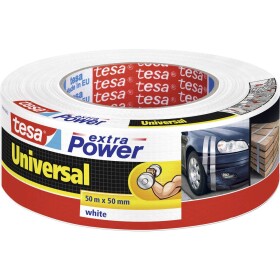 Tesa UNIVERSAL 56389-00002-06 páska so skleným vláknom tesa® Extra Power biela (d x š) 50 m x 50 mm 1 ks; 56389-00002-06