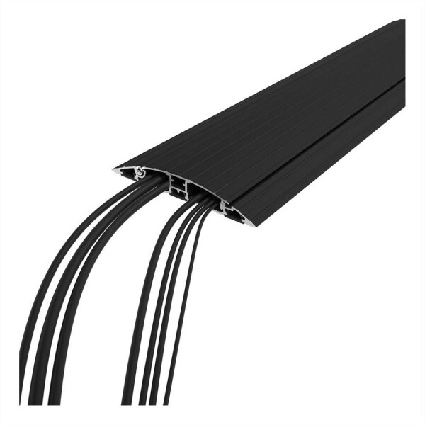 Dataflex Káblová lišta hliník čierna (d x š x v) 1.18 m x 145 mm x 20 mm 1 ks 31.453; 31.453