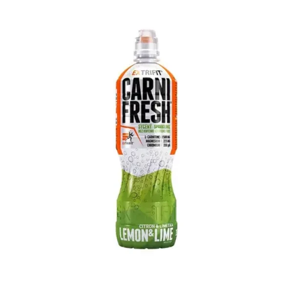 Extrifit Carnifresh Sparkling Caffeine free 850 ml Lemon lime (17330)