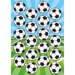 Fondánový papier predvyrazený na cupcake futbal - Dekora - Dekora