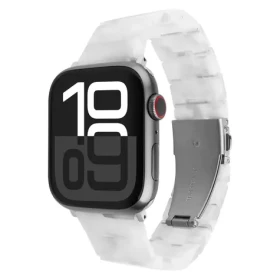 FIXED Resin Strap Cloud White / Remienok / pre Apple Watch 38/40/41 mm / živica / nastaviteľná dĺžka (FIXREST-436-CW)
