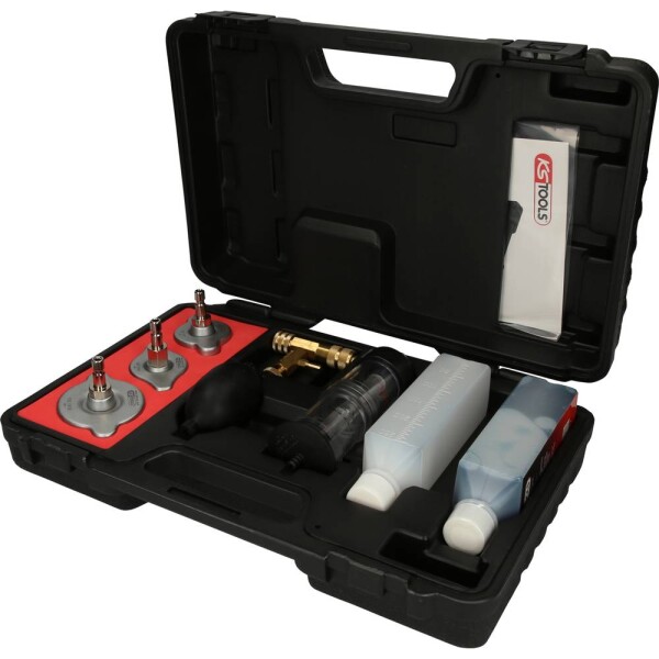 KS Tools 150.1910 Sada na test tesnosti hlavy valcov CO2, 8 ks; 150.1910