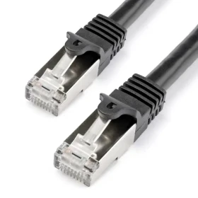 StarTech Cat6 SFTP černá / Patch kabel / 1 m / RJ-45 / PoE (N6SPAT1MBK)