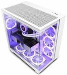 NZXT H9 Flow biela / ATX / 1x USB-C + 2x USB 3.0 / 3.5mm Jack / 4 x 120mm (CM-H91FW-01)