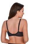 CHANTAL SOFT BRA ART 534 BLACK černá ažurová výzdoba 80C