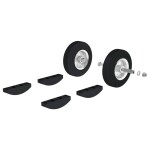 MUNK Günzburger Steigtechnik 050047 Sada koliesok Munk elektricky vodivá mobilná pracovná plošina 2 ks; 050047