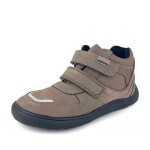 Chlapčenské celoročné barefoot topánky Protetika BANET BROWN - 32