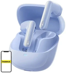 Baseus Bowie M3 modrá / bezdrôtové slúchadlá / mikrofón / Bluetooth 5.3 (A00051900311-00)