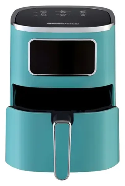 Heinrichs HFR 8216 zelená / Teplovzdušná fritéza / 1450 W / 5 l / 6 programov / 80-200 °C (HFR 8216 ZIELONA)
