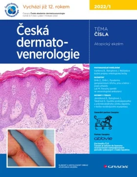 Česká dermatovenerologie 2022/1, Hercogová Třešňák Jana