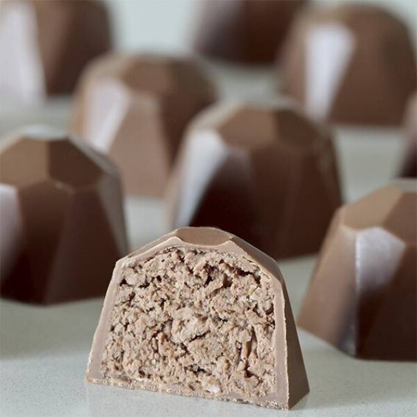 Náplň do pralín a tort IRCA Pralin Delicrisp Čokoláda Gianduia nugát (250 g) 5893 - dortis - dortis