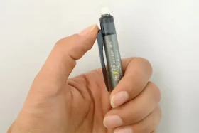 PILOT Frixion Clicker čierna / Roller / 0,5/0,25 mm / vymazateľný (BLRT-FR5-B)